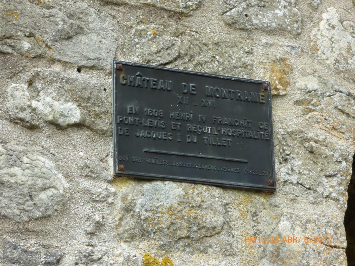 Château de Montramé Soisy-Bouy Exterior foto